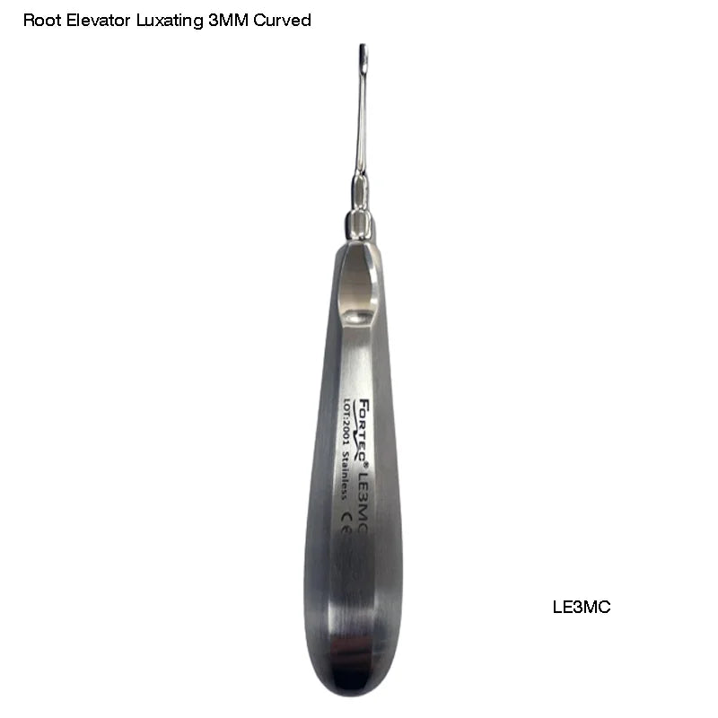 Root Elevator Luxating 3MM Curved