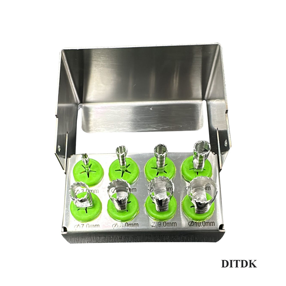TREPHINE DRILLS 8pc KIT ( For Training Purpose only)