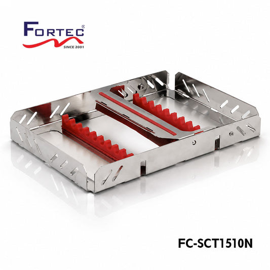 10Pc Bracket Lock Cassette Tray - Fortec 