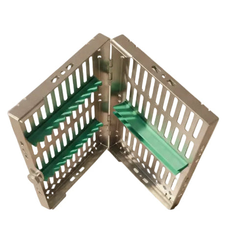 Classic series – 10 pc Hinged Instrument Cassette Tray - Fortec 