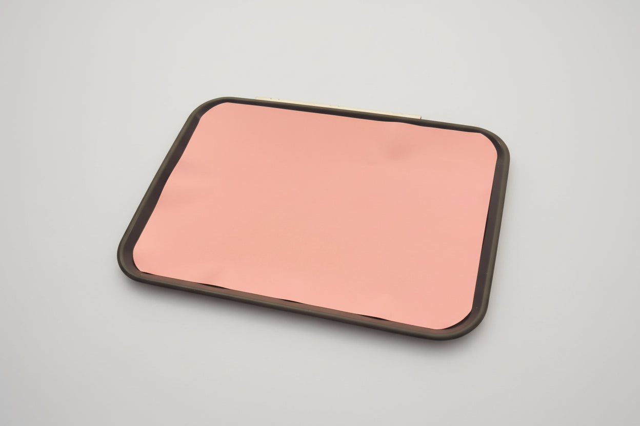 Classic Gray Autoclavable Plastic Instrument Setup Tray (13.25 Inches × 9.75 Inches, Size B) - Fortec 