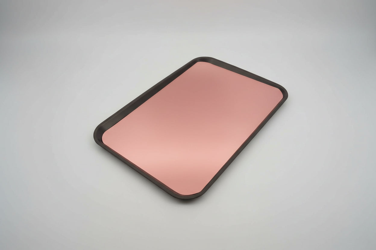 Classic Gray Autoclavable Plastic Instrument Setup Tray (13.25 Inches × 9.75 Inches, Size B) - Fortec 