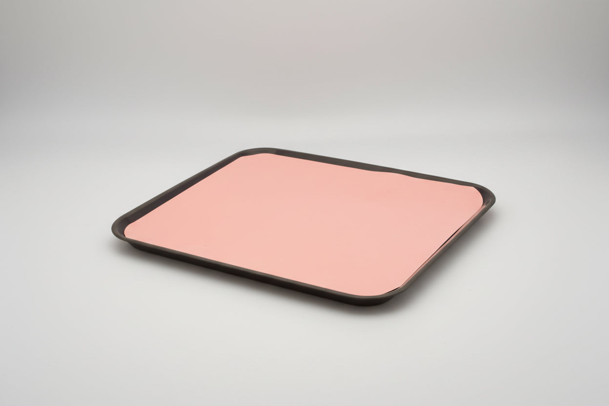 Classic Gray Autoclavable Plastic Instrument Setup Tray (13.25 Inches × 9.75 Inches, Size B) - Fortec 