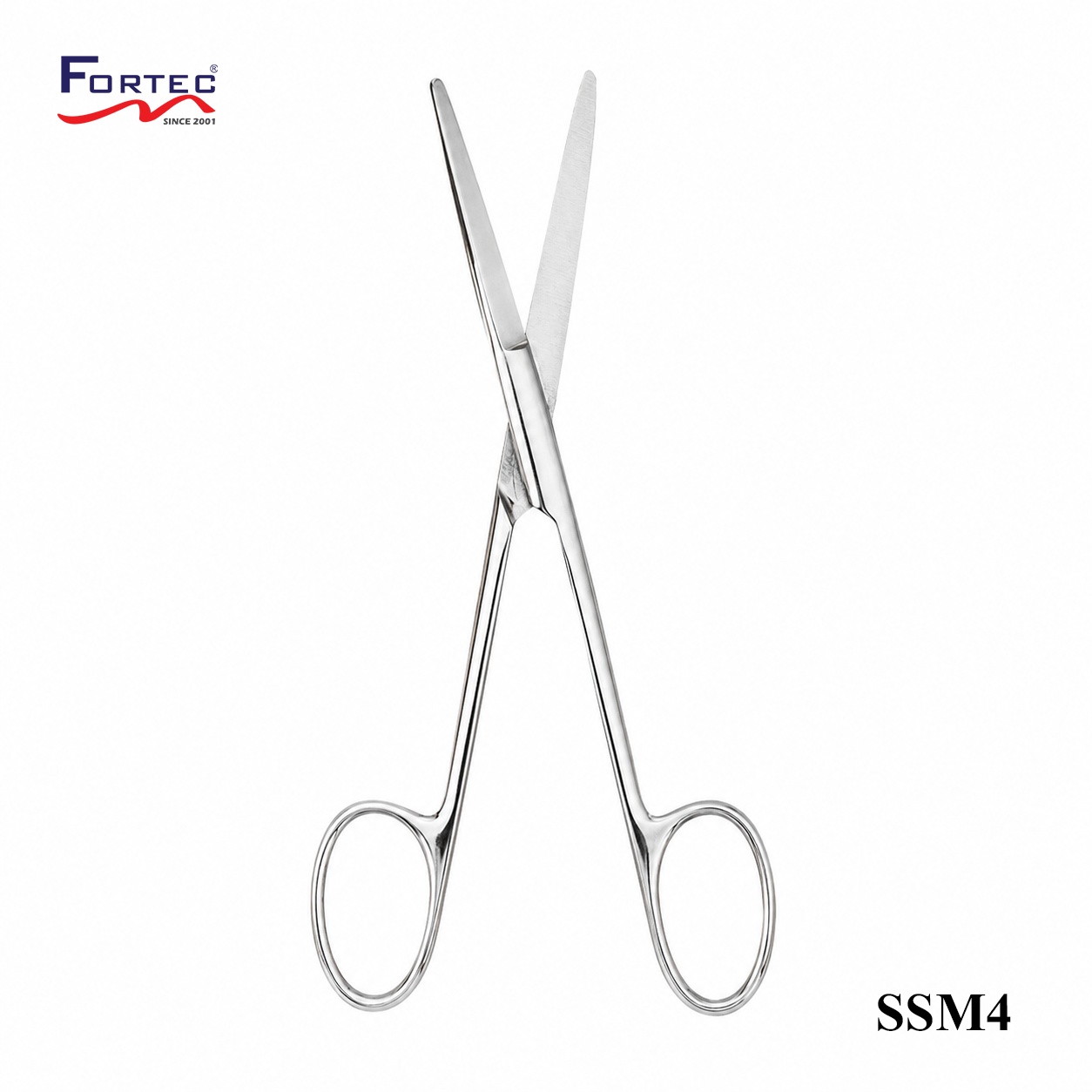 4 Mayo Straight Blunt Scissors - Fortec 