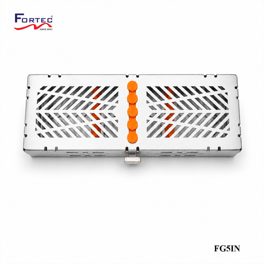 Spider Web series – Hinged Instruments Tray 5 pc - Fortec 