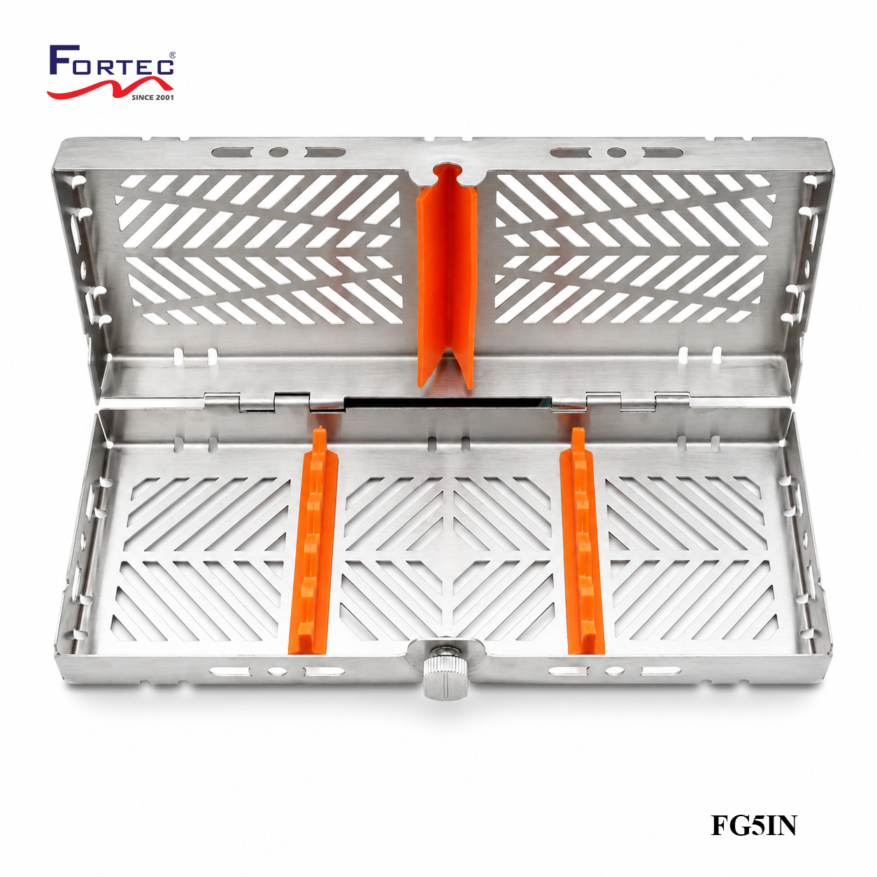 Spider Web series – Hinged Instruments Tray 5 pc - Fortec 