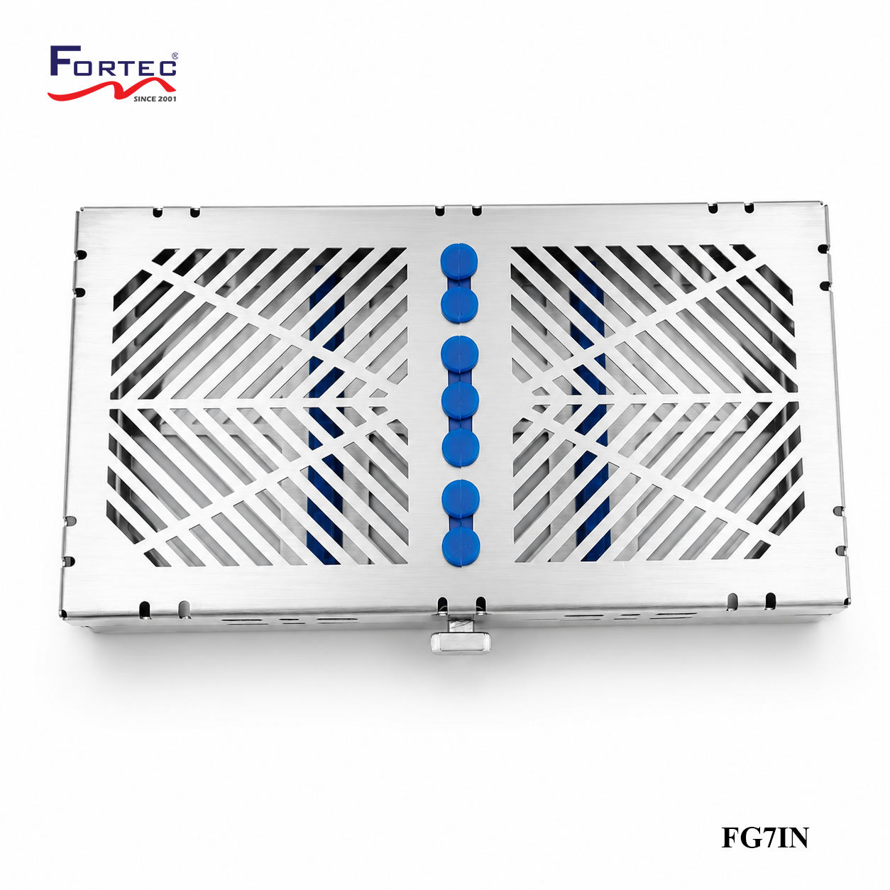 Spider Web series – 7 pc Hinged Instruments Tray - Fortec 
