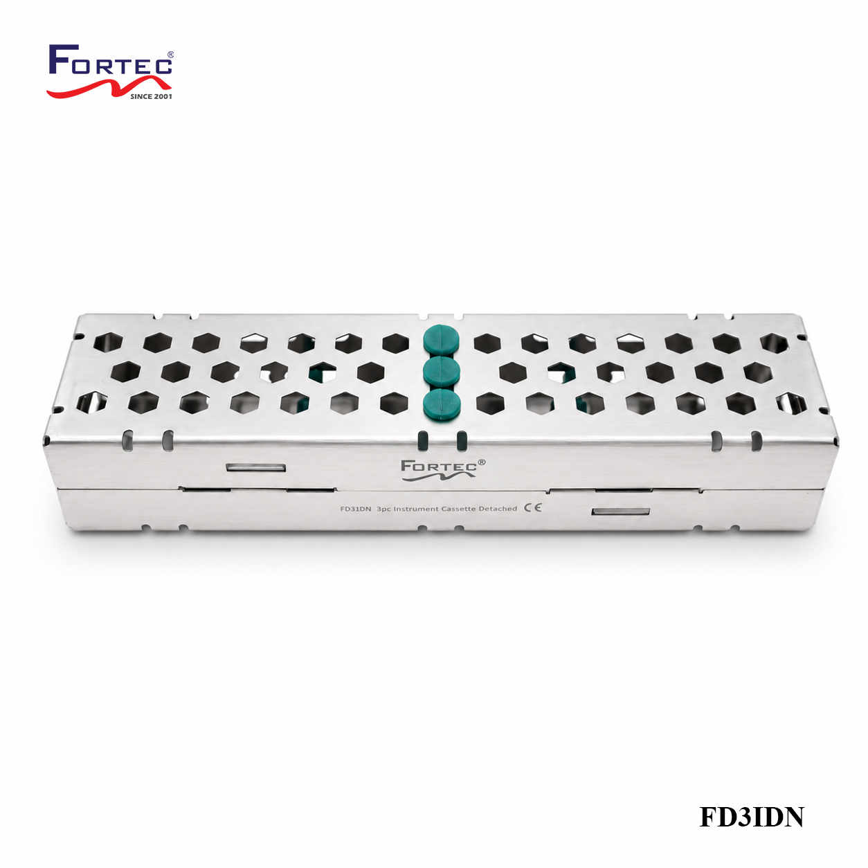 Hexagon series – 3 pc Detachable Instrument Cassette Tray - Fortec 