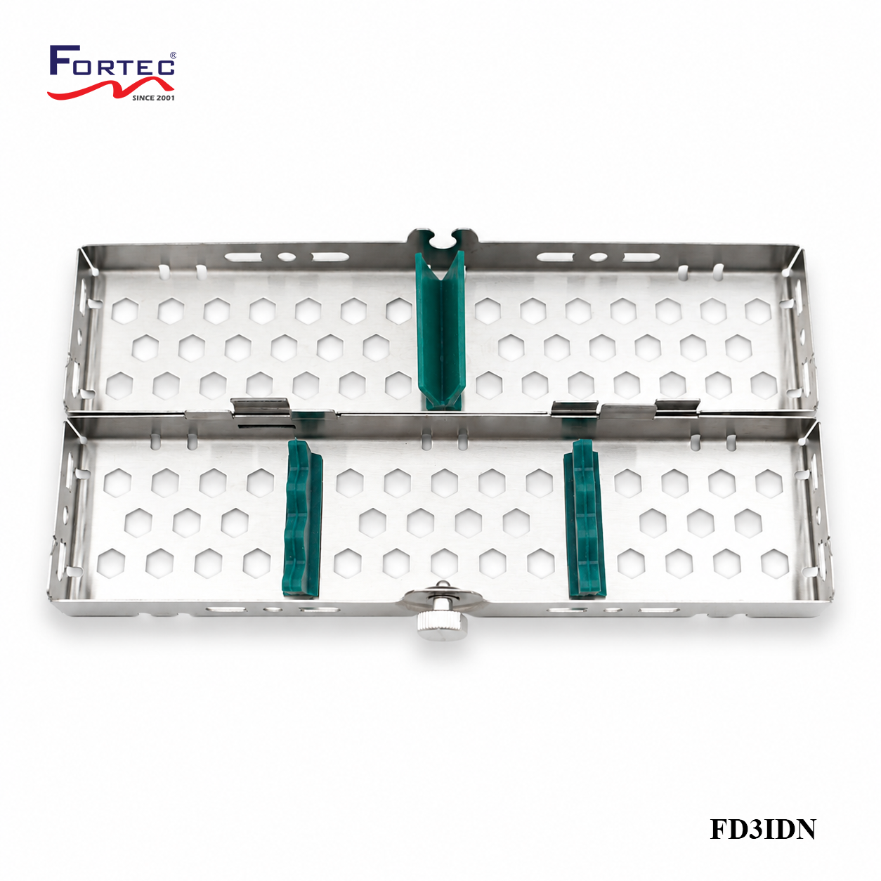Hexagon series – 3 pc Detachable Instrument Cassette Tray - Fortec 