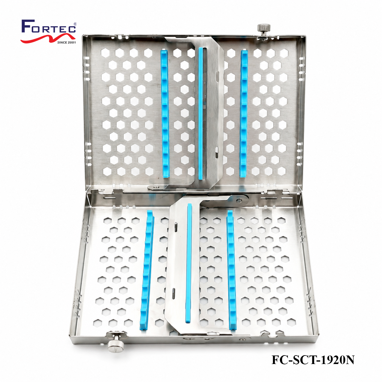 Twin 20pc Detachable Cassette Tray - Fortec 
