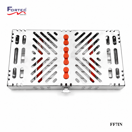 Capsule series – 7 pc Hinged Instruments Tray - Fortec 
