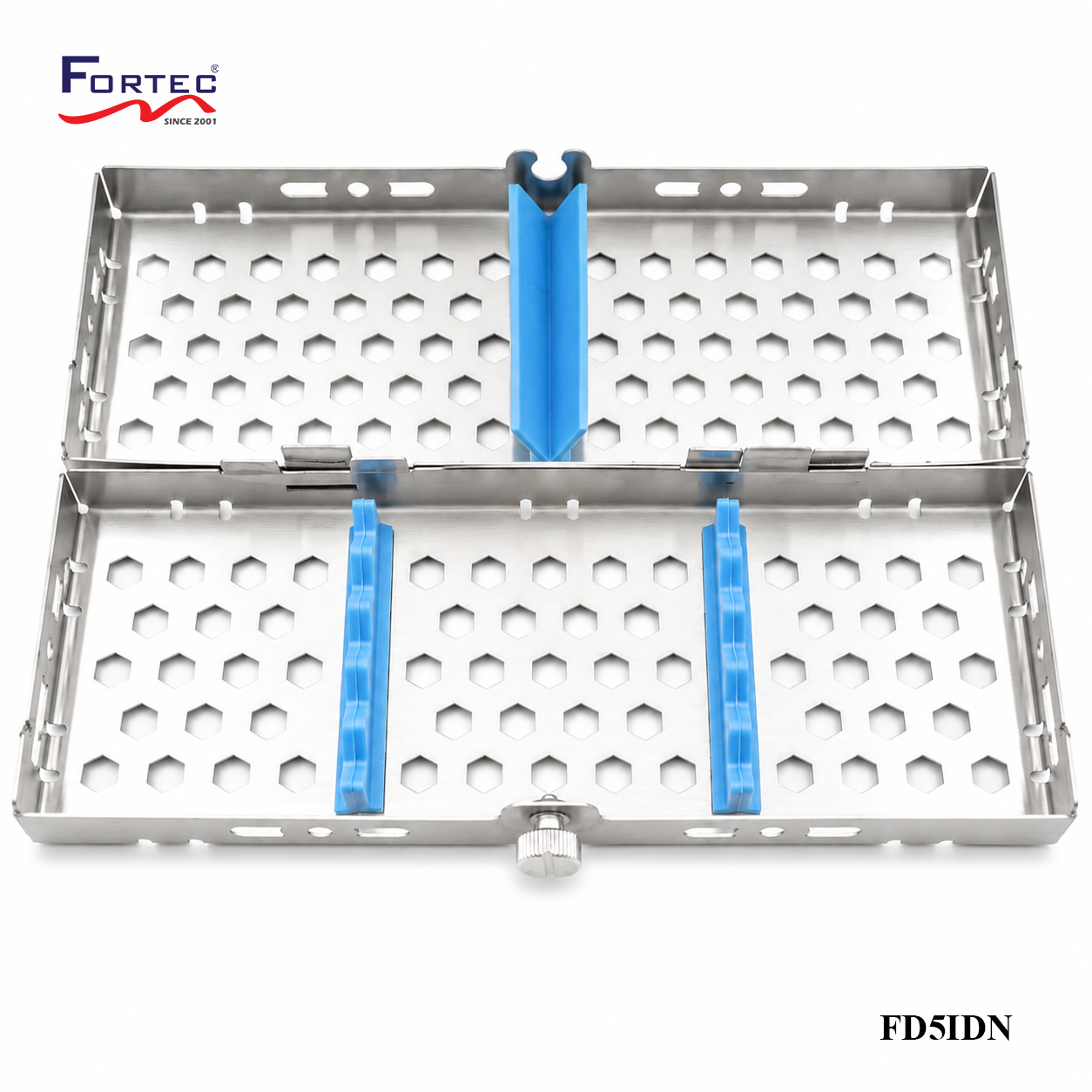 Hexagon series – 5 pc Detachable Instrument Cassette Tray - Fortec 
