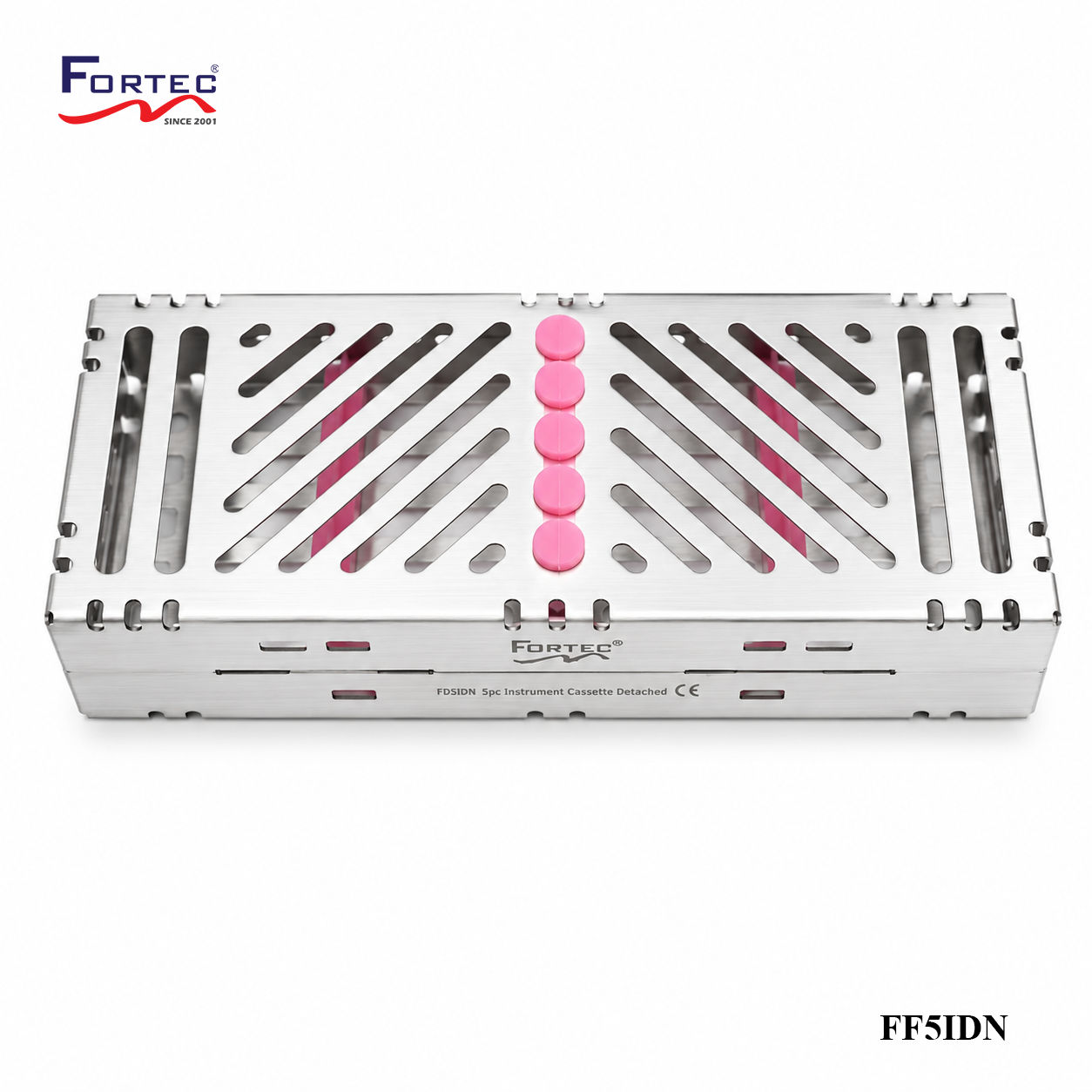 Capsule series - 5 pc Detachable Instrument Cassette Tray - Fortec 