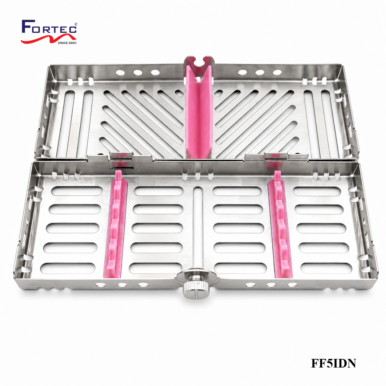 Capsule series - 5 pc Detachable Instrument Cassette Tray - Fortec 