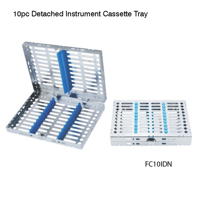 Classic series - 10pc Detached Instrument Cassette Tray